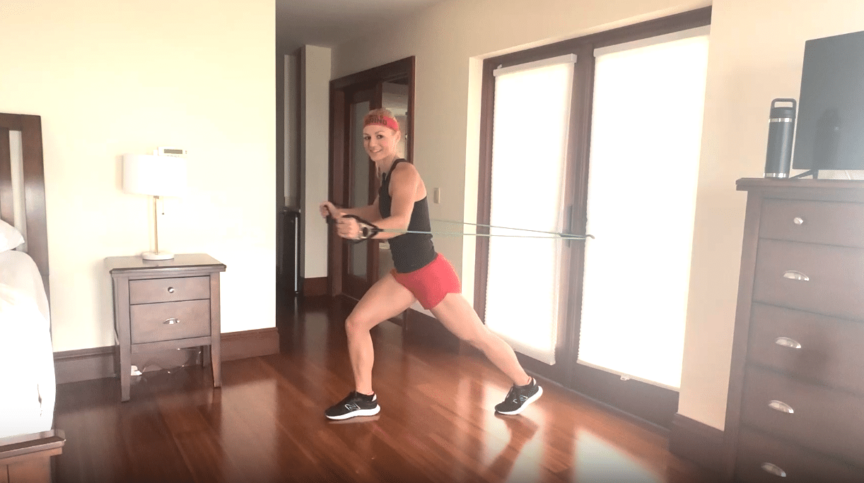 Travel workout: Total body band HIIT